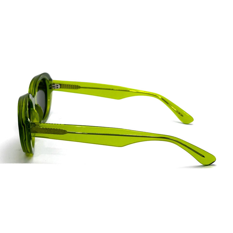 Acetaat frame zonnebrillen Modieus ovale oogvorm en klassiek frame Style-model AS075,Zonnebrillen Manufactory OEM/ODM