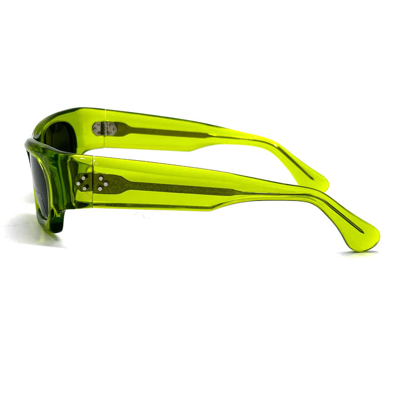 Unisex Classic Acetate Frame Zonnebrillen met UV-bescherming en CR 39 Lens-model AS124, Zonnebrillen op maat Fabriek C