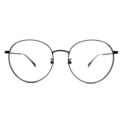 Goede prijs FM2597 Duurzame lichtgewicht metalen bril Frames Unisex optische ronde bril online