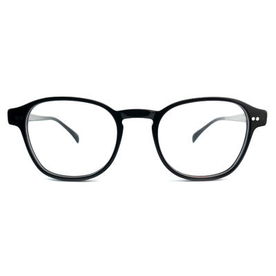 Goede prijs FP2616 Trendy Acetate Optical Frame Unisex Full Rim Ronde Op maat gemaakte kleur online