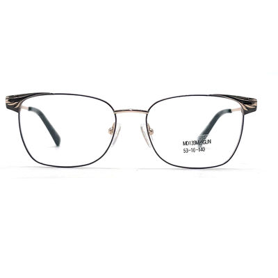 Goede prijs MD139M Vrouwen metalen optische frames in 53-16-140 maat voor modieuze look online
